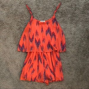 Colorful Printed Romper